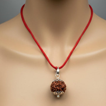 5 mukhi ruaksha with certificate